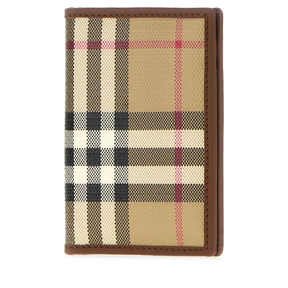 Burberry Men Printed Canvas Card Holder - Picture 2 of 2